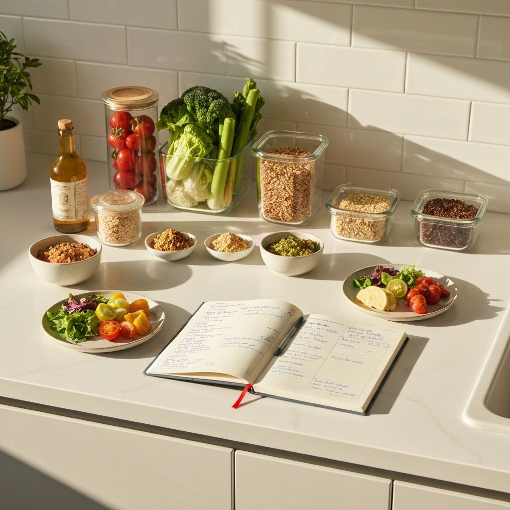 Organized meal planning for digestive comfort