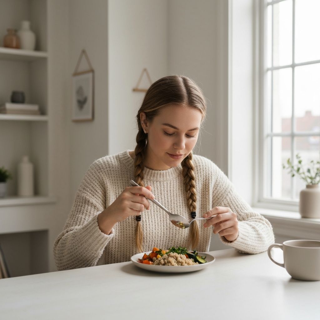 Mindful eating practices